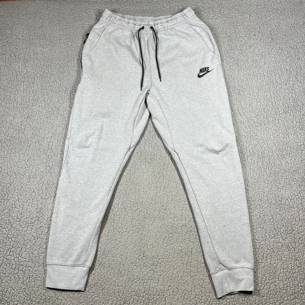 Nike Tech Fleece Joggers Men L DD5293-002 Grey Streetwear Sweatpants